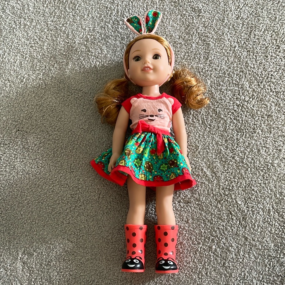 14.5” American Girl doll Willa from WellieWishers